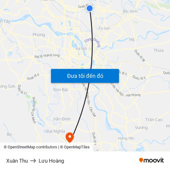 Xuân Thu to Lưu Hoàng map