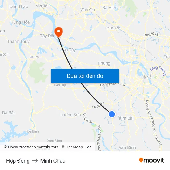 Hợp Đồng to Minh Châu map