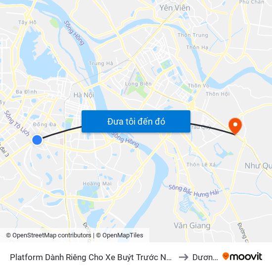 Platform Dành Riêng Cho Xe Buýt Trước Nhà 604 Trường Chinh to Dương Xá map