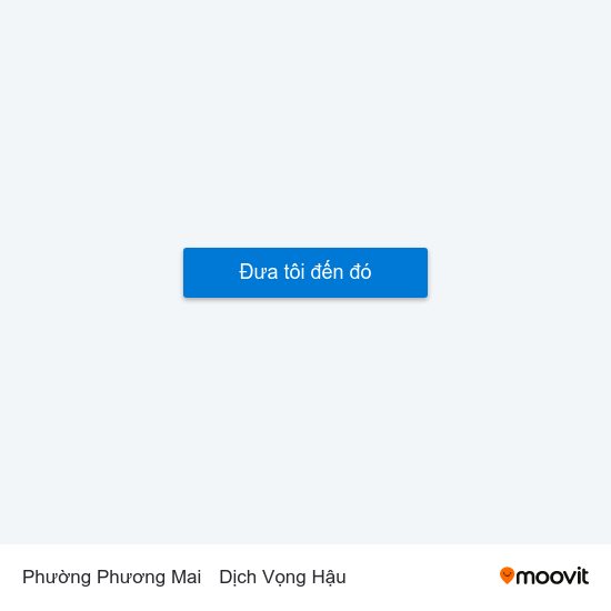 Phường Phương Mai to Dịch Vọng Hậu map