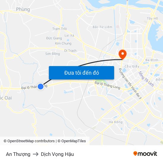 An Thượng to Dịch Vọng Hậu map