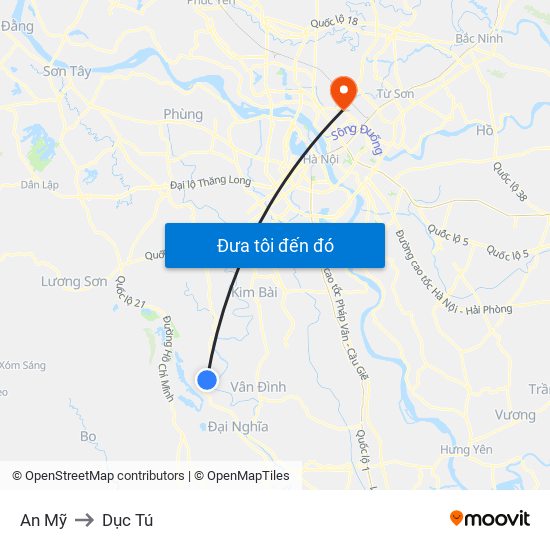 An Mỹ to Dục Tú map