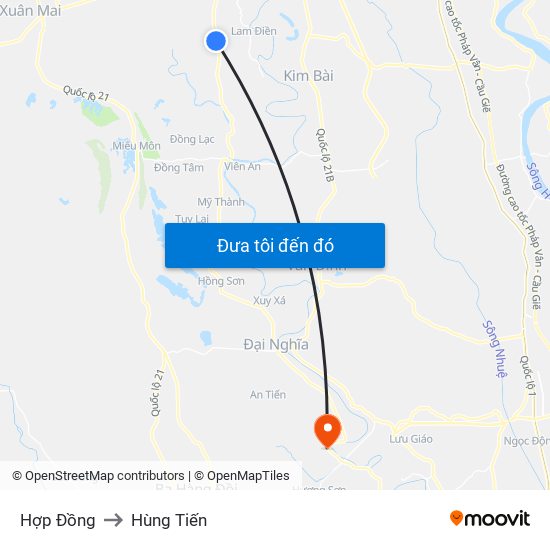 Hợp Đồng to Hùng Tiến map