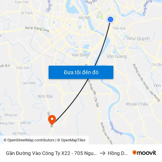 Gần Đường Vào Công Ty X22 - 705 Nguyễn Văn Linh to Hồng Dương map
