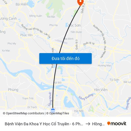 Công Ty Miwon - Phạm Hùng to Hồng Kỳ map