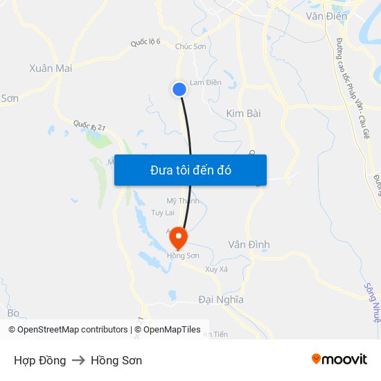 Hợp Đồng to Hồng Sơn map