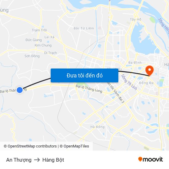 An Thượng to Hàng Bột map