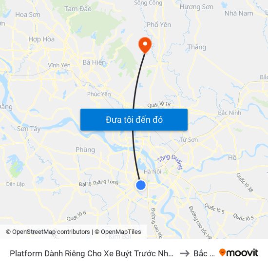 Platform Dành Riêng Cho Xe Buýt Trước Nhà 604 Trường Chinh to Bắc Sơn map