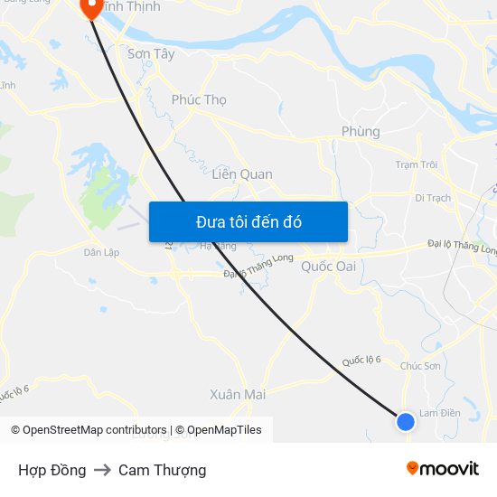 Hợp Đồng to Cam Thượng map
