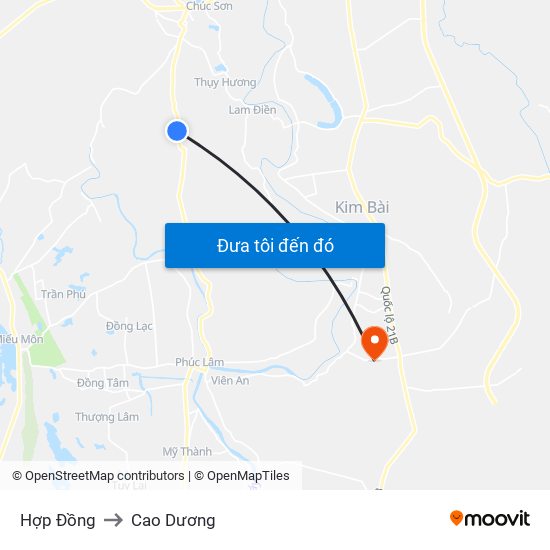 Hợp Đồng to Cao Dương map