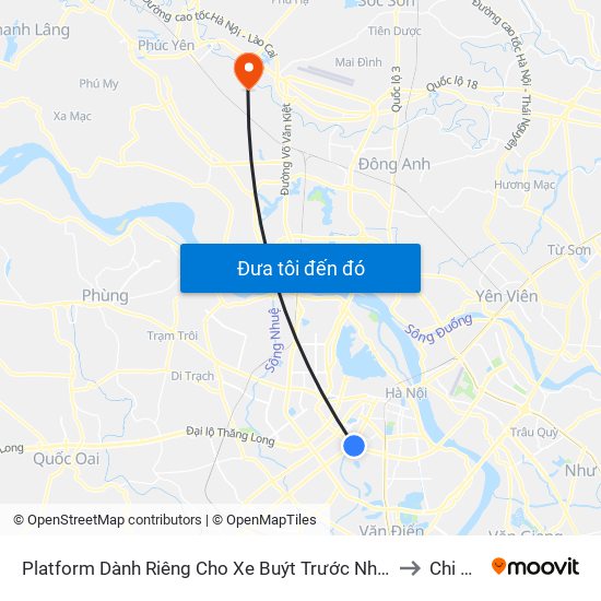 Platform Dành Riêng Cho Xe Buýt Trước Nhà 604 Trường Chinh to Chi Đông map