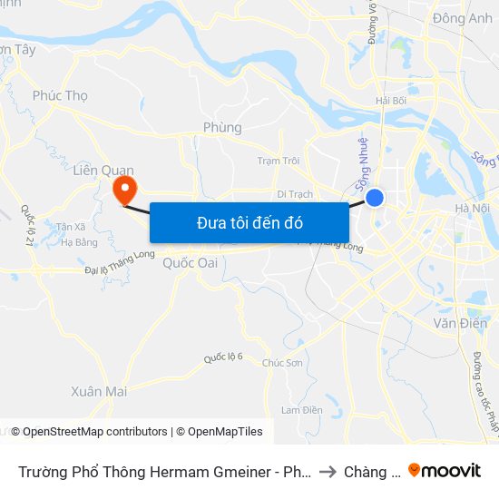 Số 9 Phạm Văn Đồng to Chàng Sơn map