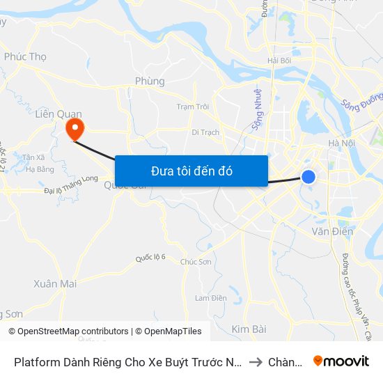 Platform Dành Riêng Cho Xe Buýt Trước Nhà 604 Trường Chinh to Chàng Sơn map