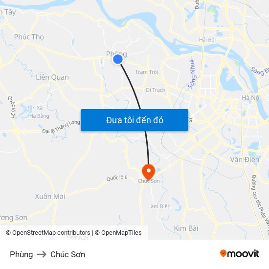 Phùng to Chúc Sơn map