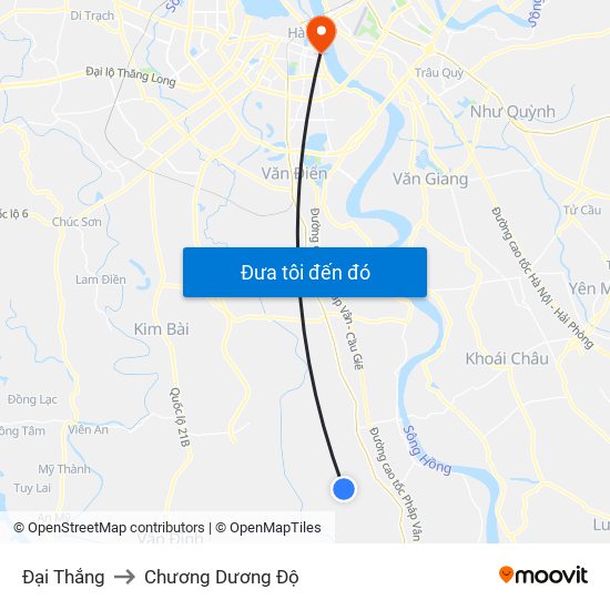 Đại Thắng to Chương Dương Độ map