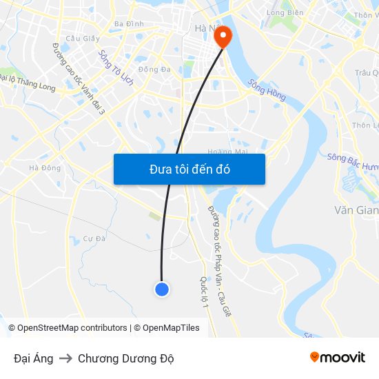 Đại Áng to Chương Dương Độ map