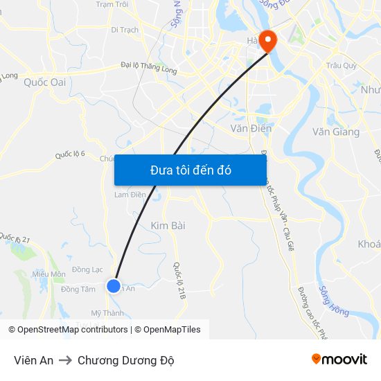 Viên An to Chương Dương Độ map