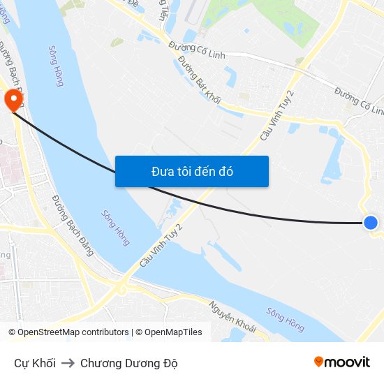 Cự Khối to Chương Dương Độ map