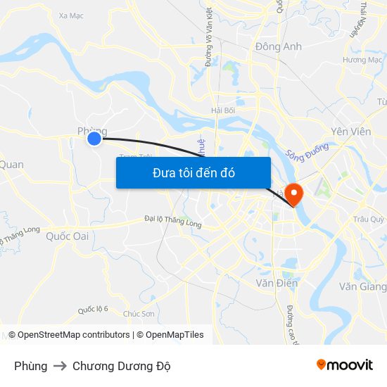 Phùng to Chương Dương Độ map