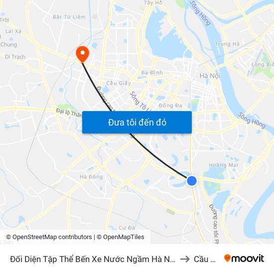 Đối Diện Tập Thể Bến Xe Nước Ngầm Hà Nội - Ngọc Hồi to Cầu Diễn map