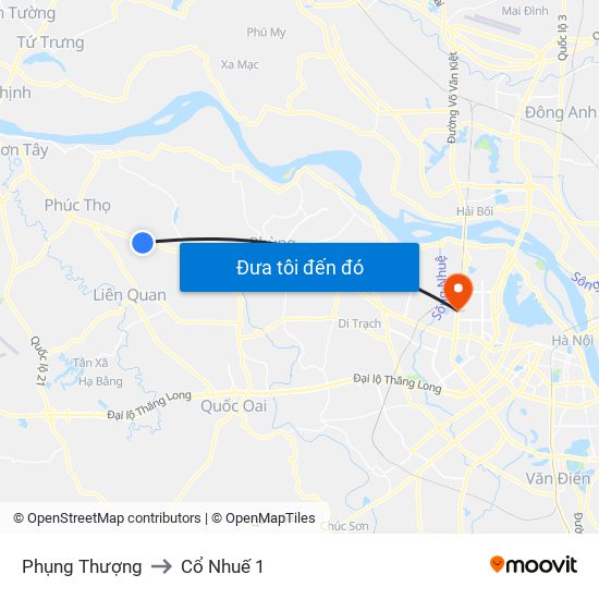 Phụng Thượng to Cổ Nhuế 1 map