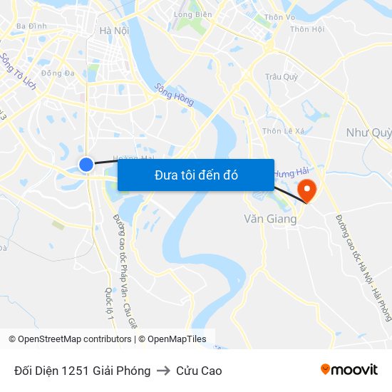 Đối Diện 1251 Giải Phóng to Cửu Cao map