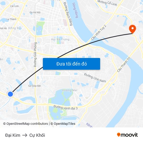 Đại Kim to Cự Khối map