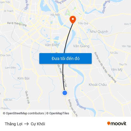 Thắng Lợi to Cự Khối map