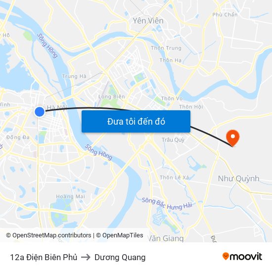 12a Điện Biên Phủ to Dương Quang map