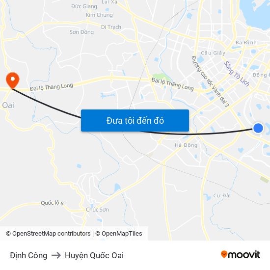 Định Công to Huyện Quốc Oai map