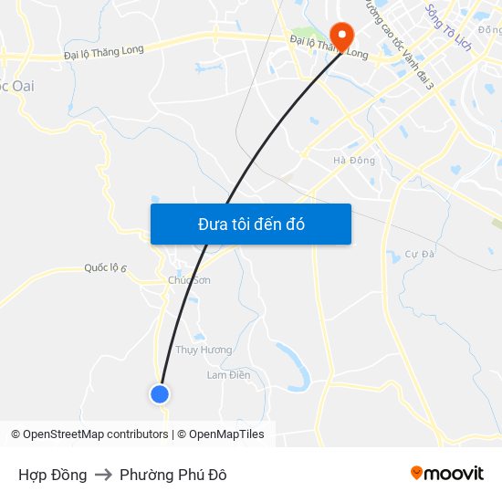 Hợp Đồng to Phường Phú Đô map