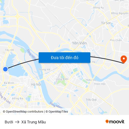 Bưởi to Xã Trung Mầu map