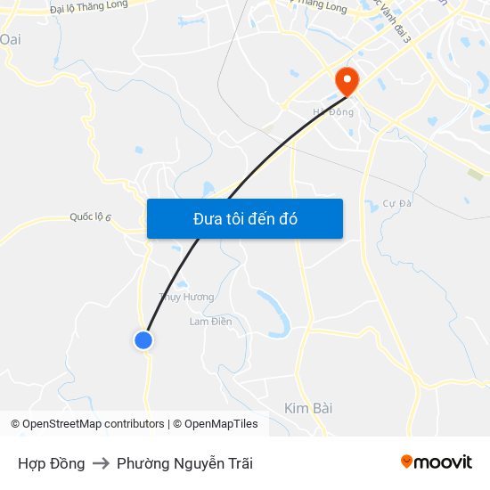 Hợp Đồng to Phường Nguyễn Trãi map