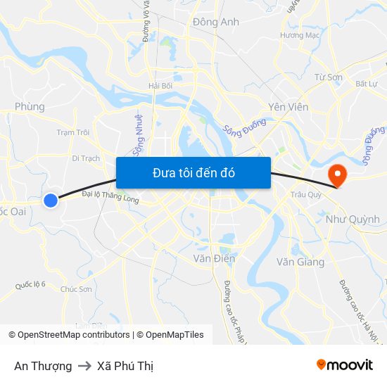 An Thượng to Xã Phú Thị map