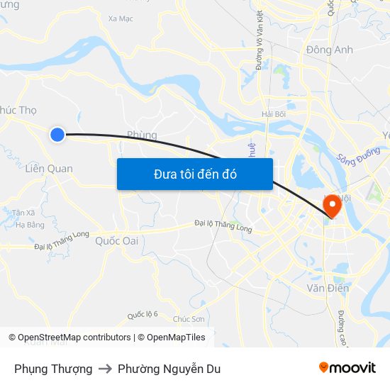 Phụng Thượng to Phường Nguyễn Du map