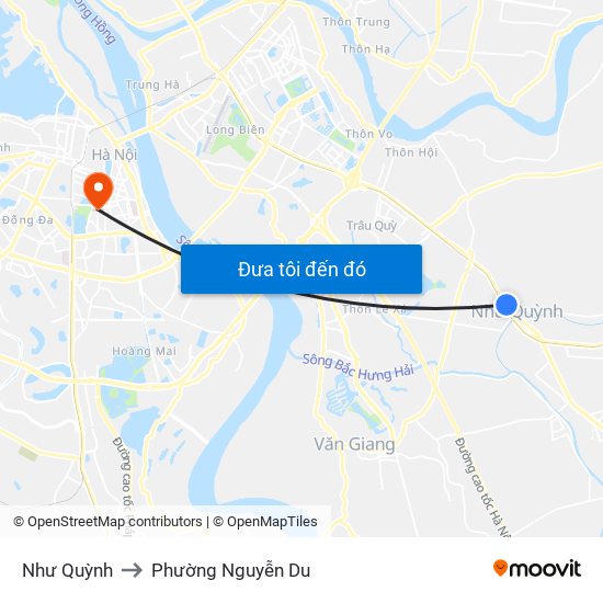Như Quỳnh to Phường Nguyễn Du map