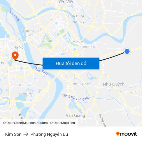 Kim Sơn to Phường Nguyễn Du map