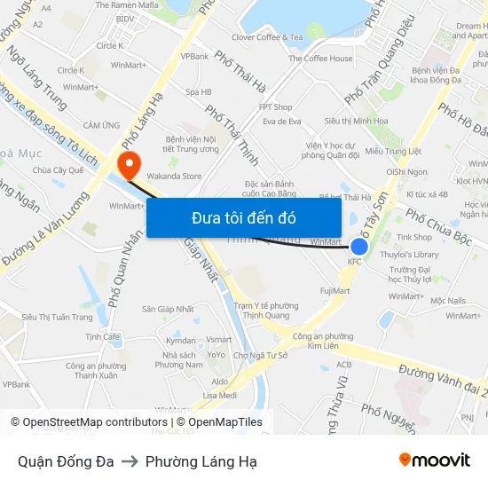 Cách di chuyển đến quán Bà Tâm 78 Láng Hạ, Đống Đa, Hà Nội: Hướng dẫn chi tiết và lựa chọn phương tiện phù hợp