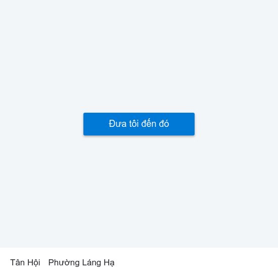 Tân Hội to Phường Láng Hạ map