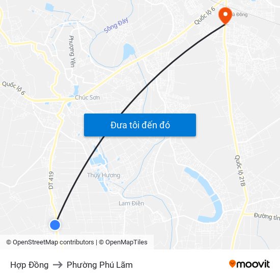 Hợp Đồng to Phường Phú Lãm map