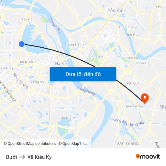 Bưởi to Xã Kiêu Kỵ map