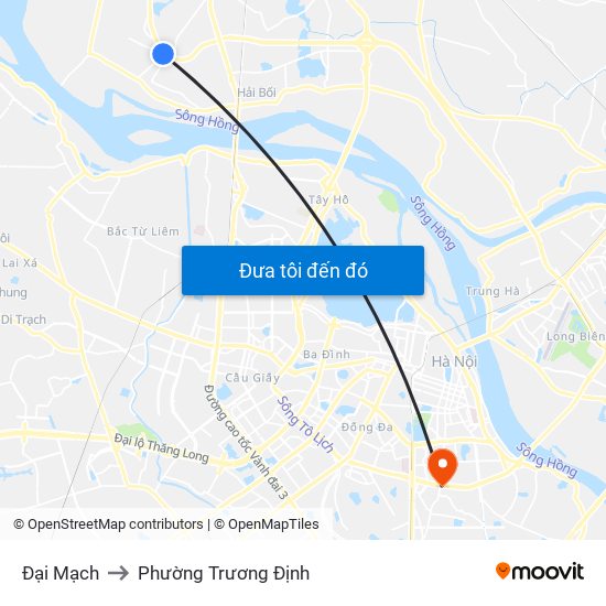 Đại Mạch to Phường Trương Định map