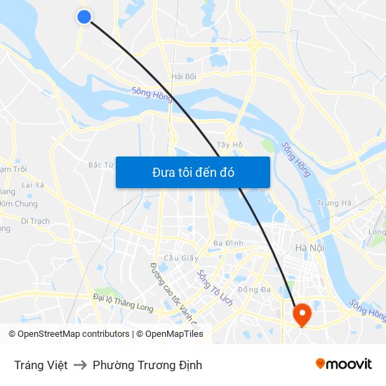 Tráng Việt to Phường Trương Định map