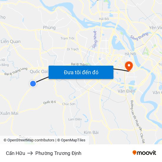 Cấn Hữu to Phường Trương Định map