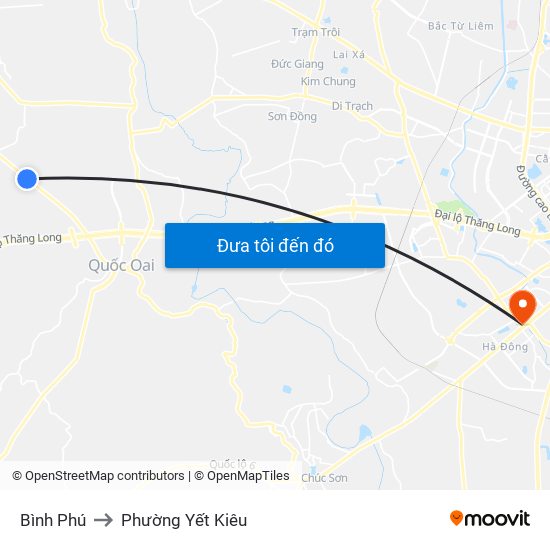 Bình Phú to Phường Yết Kiêu map