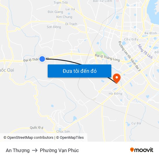 An Thượng to Phường Vạn Phúc map