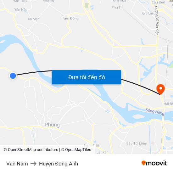 Vân Nam to Huyện Đông Anh map