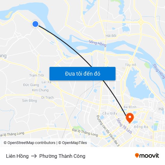 Liên Hồng to Phường Thành Công map