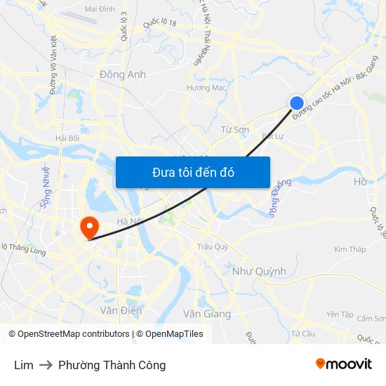 Lim to Phường Thành Công map