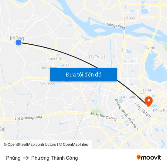 Phùng to Phường Thành Công map